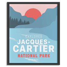 Load image into Gallery viewer, Jacques Cartier National Park &#39;Explored&#39; Poster - Canada Untamed
