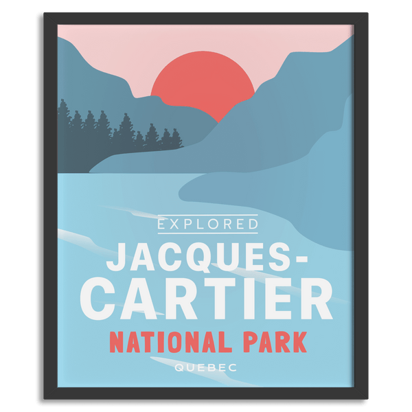 Jacques Cartier National Park 'Explored' Poster