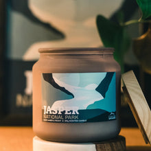 Load image into Gallery viewer, Jasper National Park &#39;DARK AMBER &amp; PEONY&#39; Scented Candle - Canada Untamed
