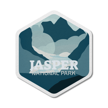 Load image into Gallery viewer, Jasper National Park of Canada Waterproof Vinyl Sticker - Canada Untamed
