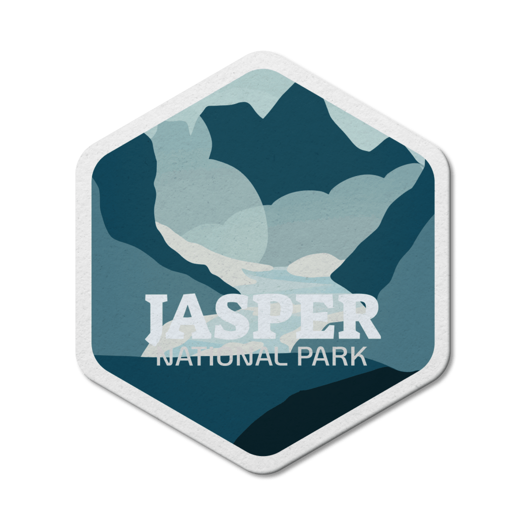 Jasper National Park of Canada Waterproof Vinyl Sticker - Canada Untamed