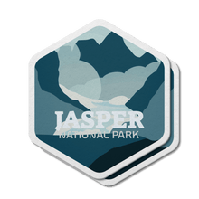 Load image into Gallery viewer, Jasper National Park of Canada Waterproof Vinyl Sticker - Canada Untamed
