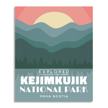 Load image into Gallery viewer, Kejimkujik National Park &#39;Explored&#39; Poster
