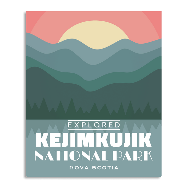 Kejimkujik National Park 'Explored' Poster