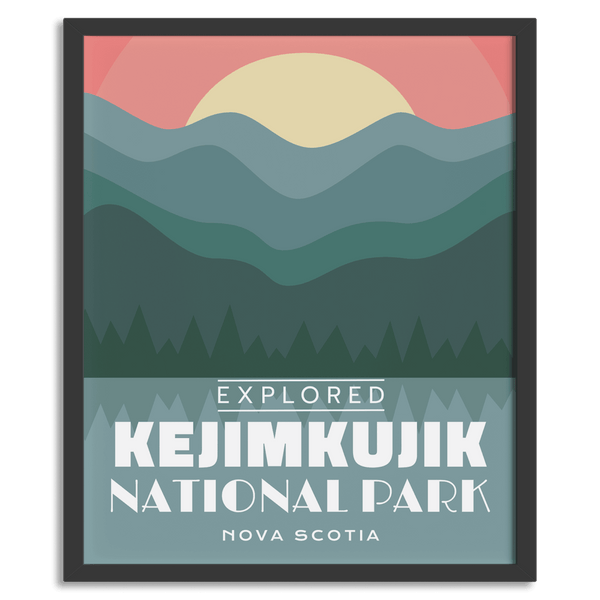 Kejimkujik National Park 'Explored' Poster - Canada Untamed