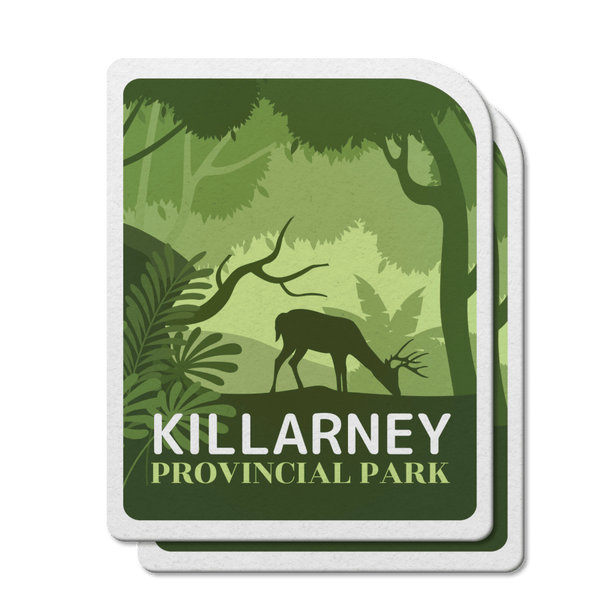 Killarney Ontario Provincial Park Waterproof Vinyl Sticker - Canada Untamed