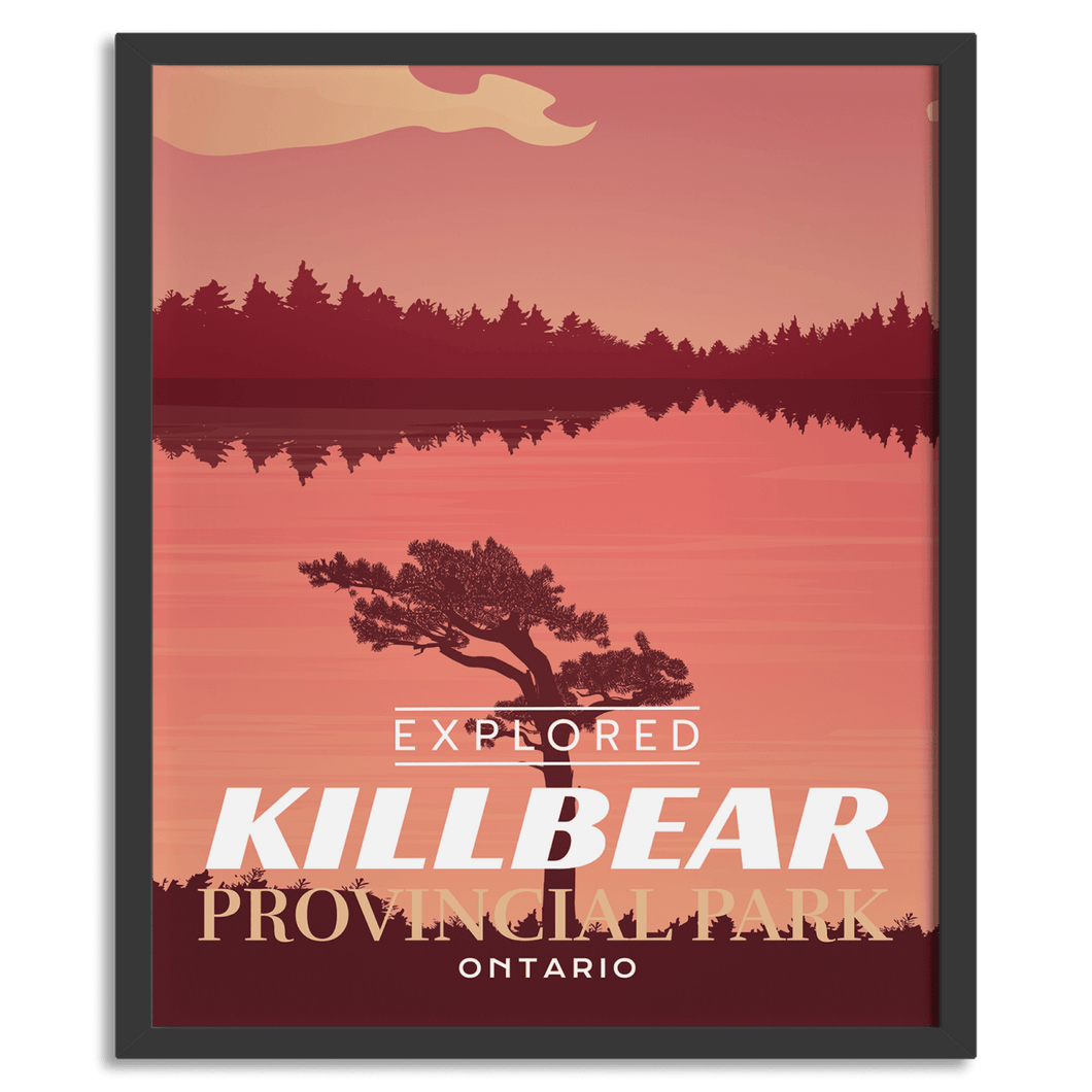 Killbear Provincial Park 'Explored' Poster