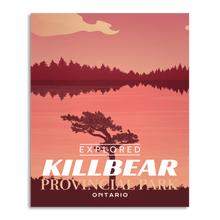 Load image into Gallery viewer, Killbear Provincial Park &#39;Explored&#39; Poster - Canada Untamed
