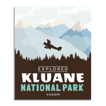 Load image into Gallery viewer, Kluane National Park &#39;Explored&#39; Poster - Canada Untamed
