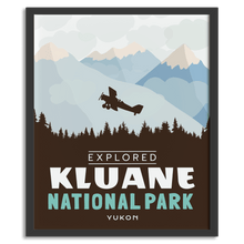 Load image into Gallery viewer, Kluane National Park &#39;Explored&#39; Poster
