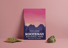 Load image into Gallery viewer, Kootenay National Park &#39;Explored&#39; Poster - Canada Untamed
