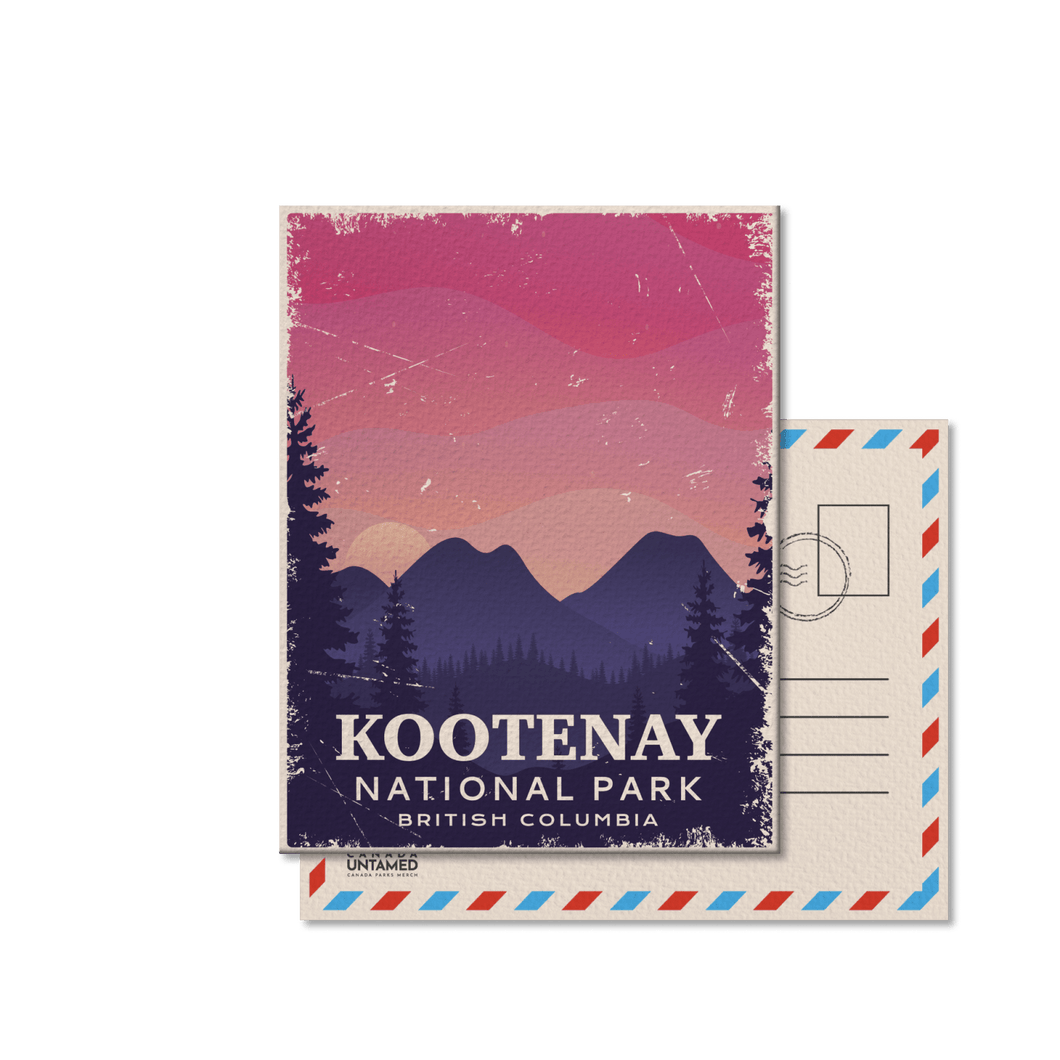 Kootenay National Park of Canada Postcard - Canada Untamed