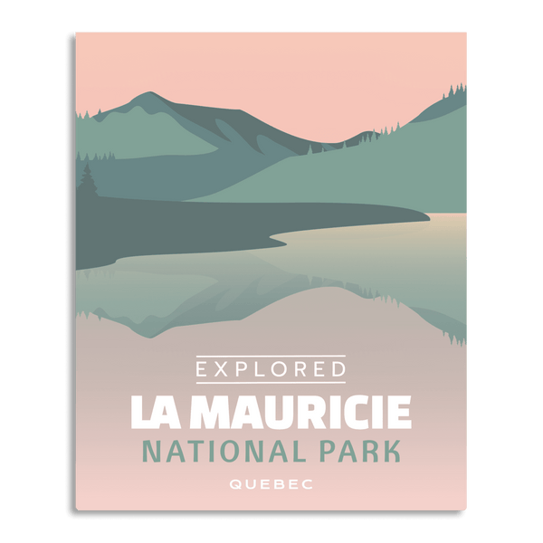 La Mauricie National Park 'Explored' Poster