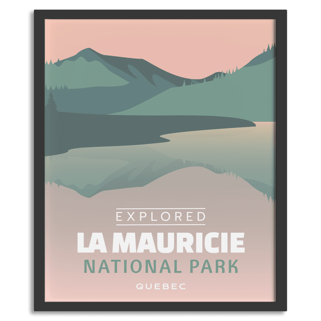 La Mauricie National Park 'Explored' Poster