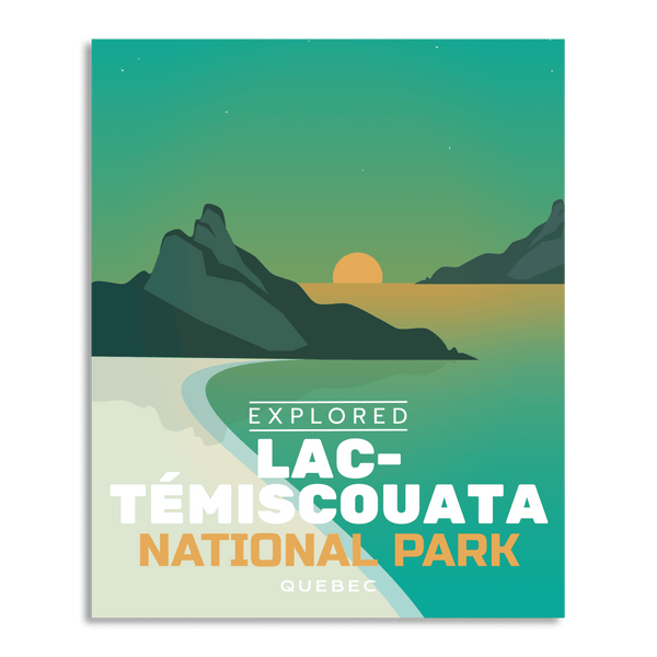Lac-Temiscouata National Park 'Explored' Poster
