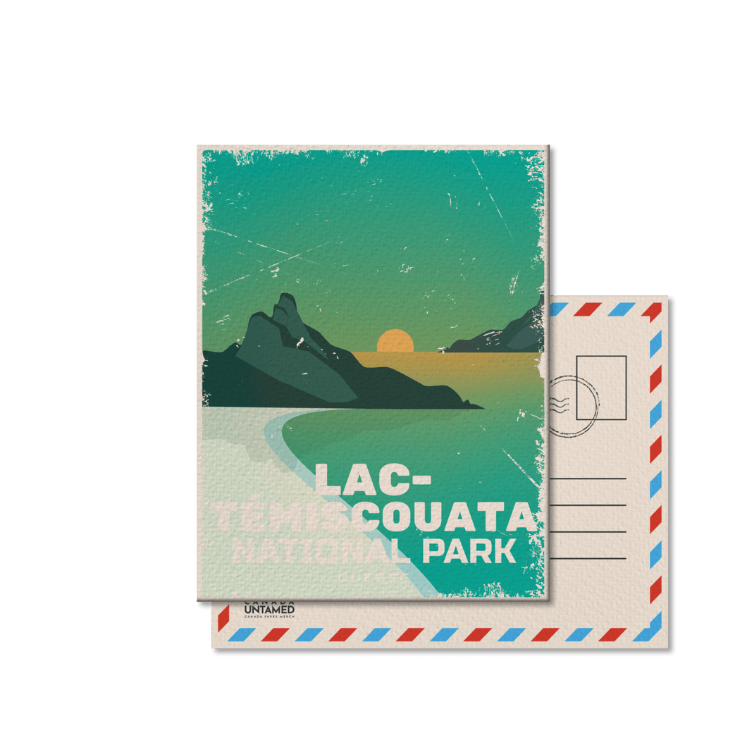 Lac-Temiscouata Quebec National Park Postcard - Canada Untamed