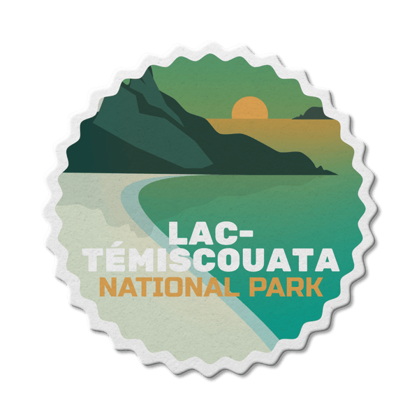 Lac-Témiscouata Quebec National Park Waterproof Vinyl Sticker - Canada Untamed