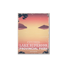 Load image into Gallery viewer, Lake Superior Ontario Provincial Park Postcard - Canada Untamed
