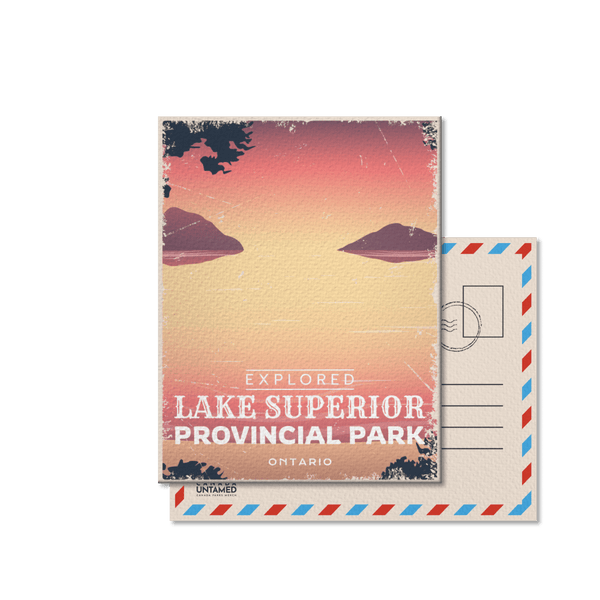 Lake Superior Ontario Provincial Park Postcard - Canada Untamed