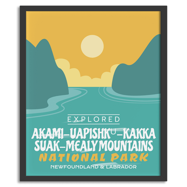 Mealy Mountains National Park 'Explored' Poster