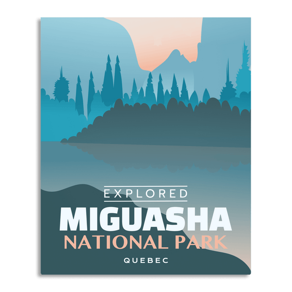 Miguasha National National Park 'Explored' Poster - Canada Untamed