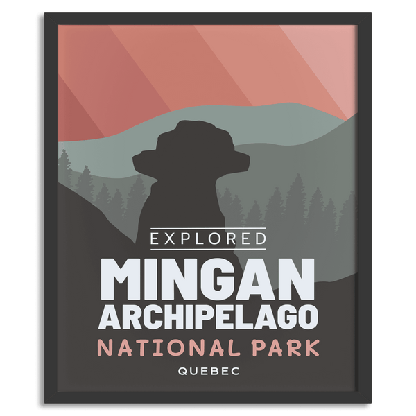 Mingan Archipelago National Park 'Explored' Poster