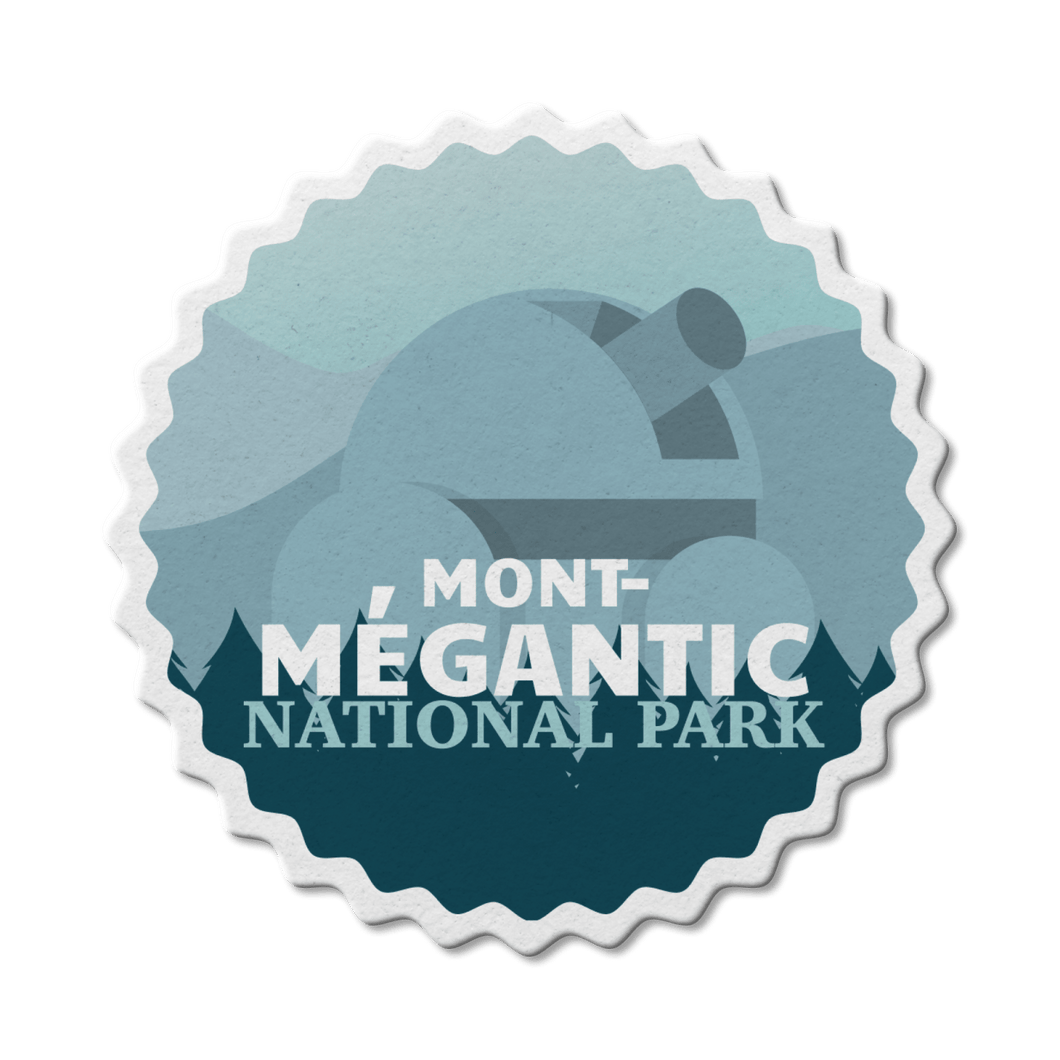Mont-Megantic Quebec National Park Waterproof Vinyl Sticker - Canada Untamed