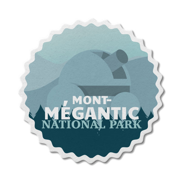 Mont-Megantic Quebec National Park Waterproof Vinyl Sticker - Canada Untamed