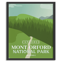 Load image into Gallery viewer, Mont-Orford National Park &#39;Explored&#39; Poster
