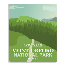 Load image into Gallery viewer, Mont-Orford National Park &#39;Explored&#39; Poster - Canada Untamed
