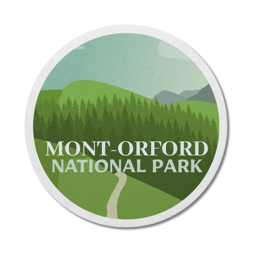 Mont-Orford Quebec National Park Waterproof Vinyl Sticker - Canada Untamed