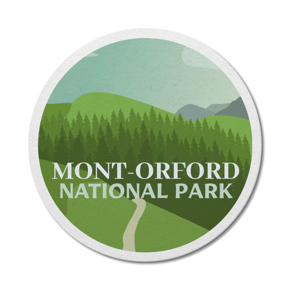 Mont-Orford Quebec National Park Waterproof Vinyl Sticker - Canada Untamed