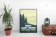 Load image into Gallery viewer, Mont-Saint-Bruno National Park &#39;Explored&#39; Poster - Canada Untamed
