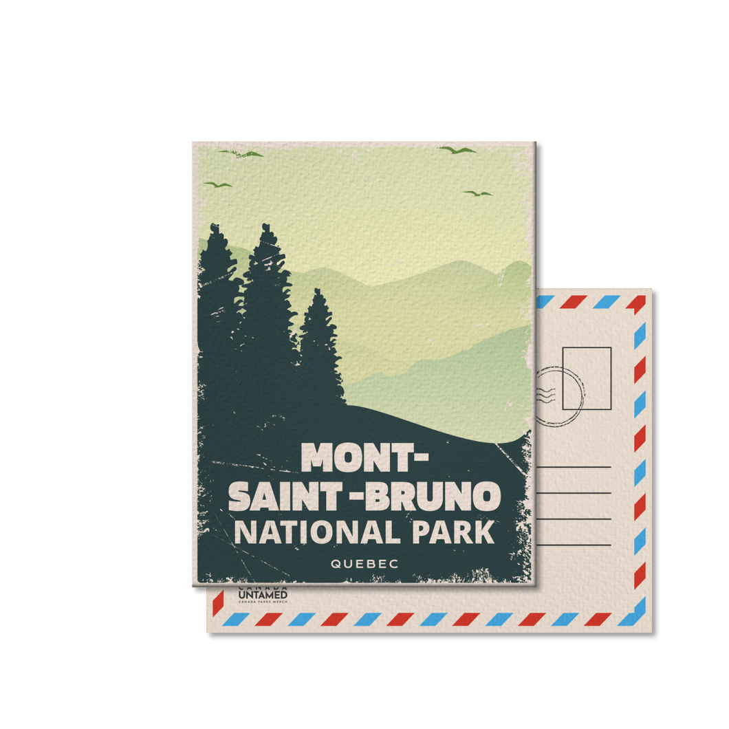 Mont-Saint-Bruno Quebec National Park Postcard - Canada Untamed
