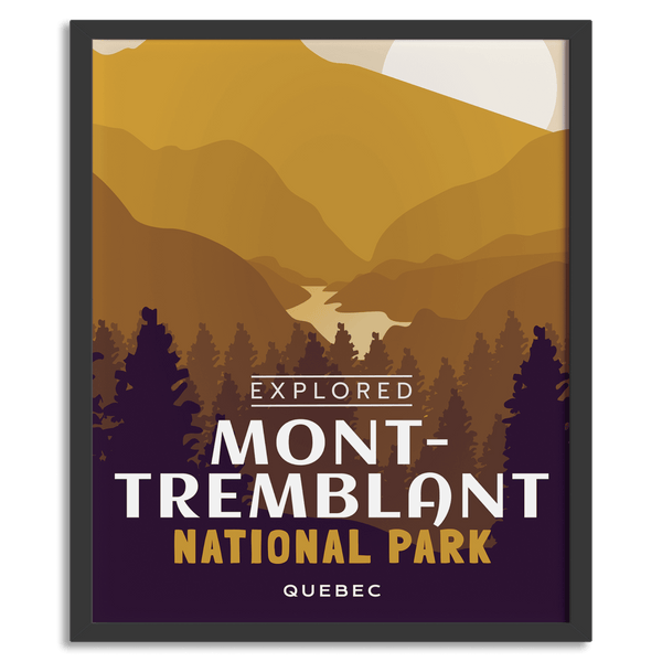 Mont Tremblant National Park 'Explored' Poster - Canada Untamed