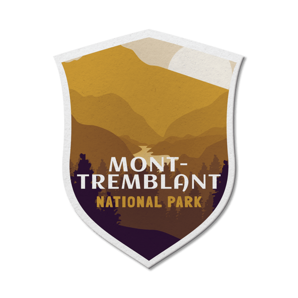Mont-Tremblant Quebec National Park Waterproof Vinyl Sticker - Canada Untamed