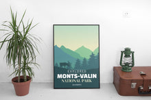 Load image into Gallery viewer, Monts-Valin National Park &#39;Explored&#39; Poster
