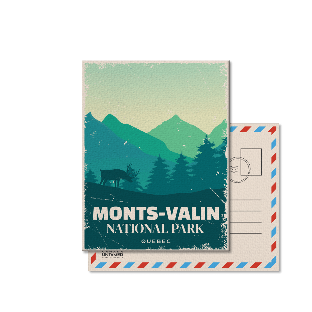 Monts-Valin Quebec National Park Postcard - Canada Untamed