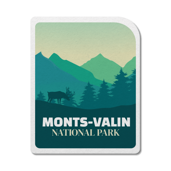 Monts-Valin Quebec National Park Waterproof Vinyl Sticker - Canada Untamed