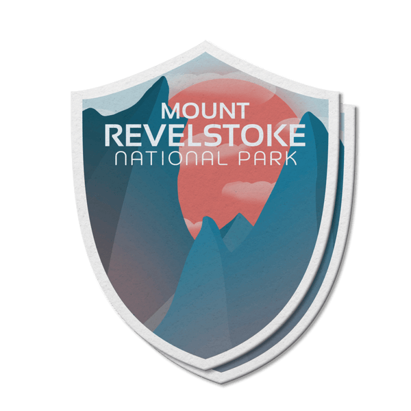 Mount Revelstoke National Park of Canada Waterproof Vinyl Sticker - Canada Untamed