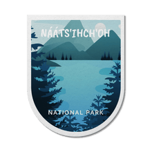 Load image into Gallery viewer, Naats&#39;ihch&#39;oh National Park of Canada Waterproof Vinyl Sticker - Canada Untamed

