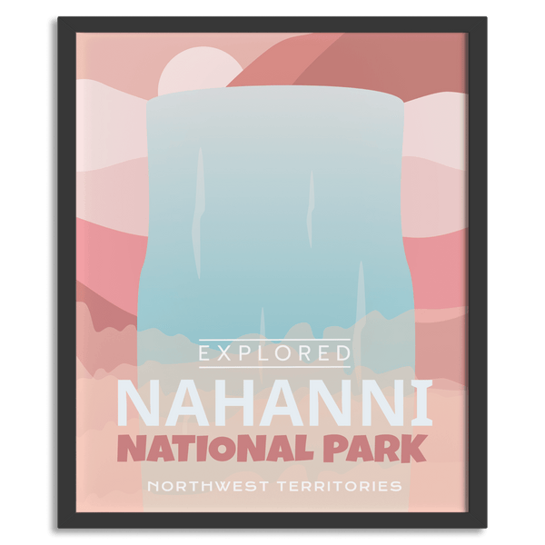 Nahanni National Park 'Explored' Poster - Canada Untamed