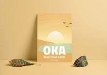 Load image into Gallery viewer, Oka National Park &#39;Explored&#39; Poster - Canada Untamed
