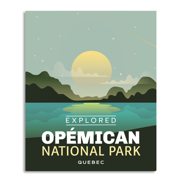 Opemican National Park 'Explored' Poster