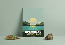 Load image into Gallery viewer, Opemican National Park &#39;Explored&#39; Poster - Canada Untamed
