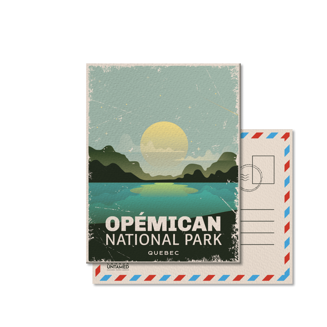 Opemican Quebec National Park Postcard - Canada Untamed