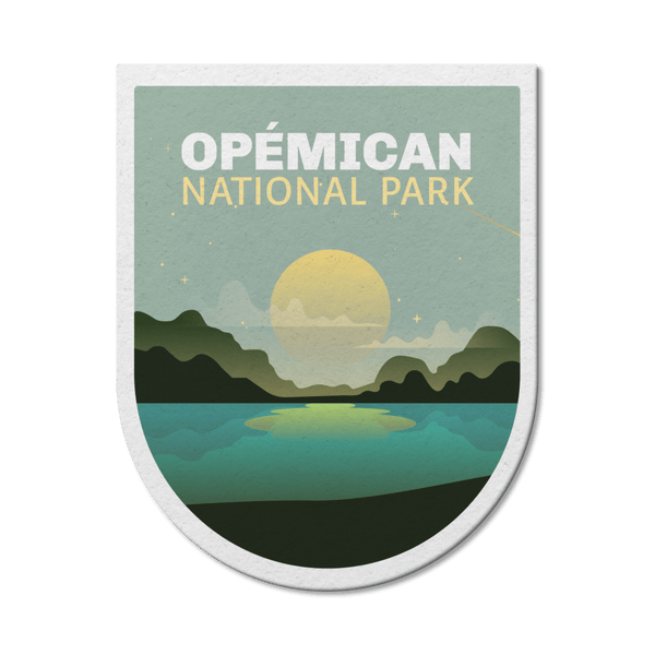 Opemican Quebec National Park Waterproof Vinyl Sticker - Canada Untamed