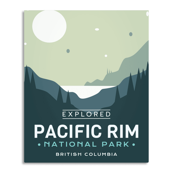 Pacific Rim National Park 'Explored' Poster - Canada Untamed