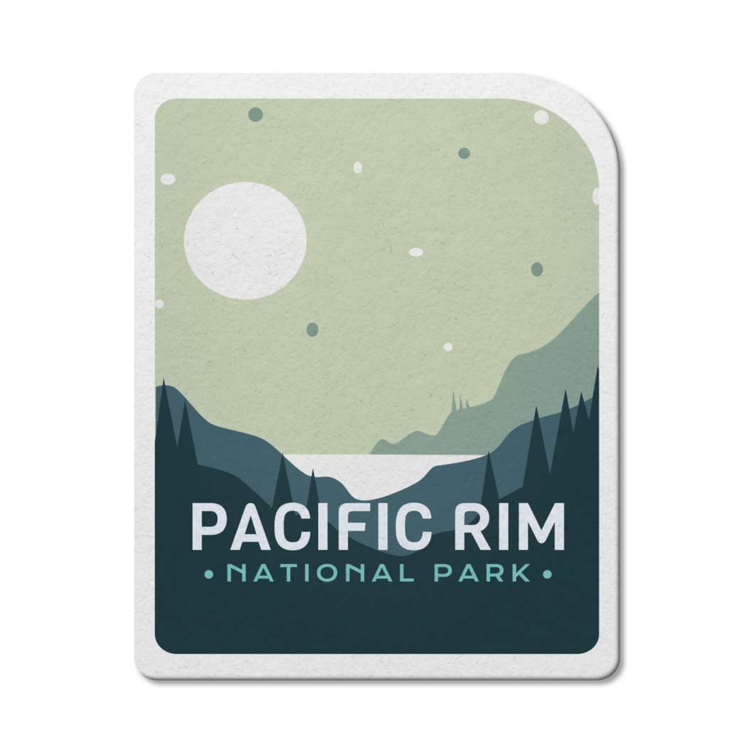 Pacific Rim National Park of Canada Waterproof Vinyl Sticker - Canada Untamed