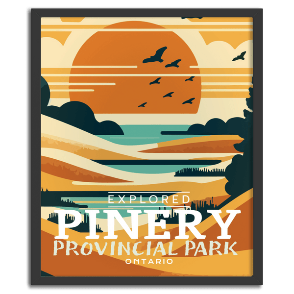 Pinery Ontario Provincial Park 'Explored' Poster - Canada Untamed